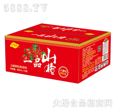 ���Ǻ���һƷɽ�ɽ�֭360mlx15ƿ