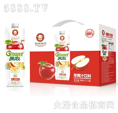 果農(nóng)蘋果汁1Lx6盒