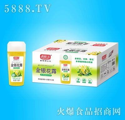 吉彩頭金銀花露本草植物飲料410mlX15