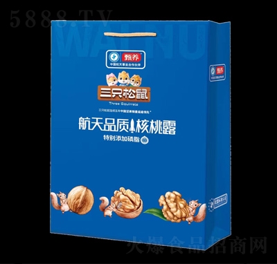 三只松鼠核桃露植物蛋白飲料（袋）