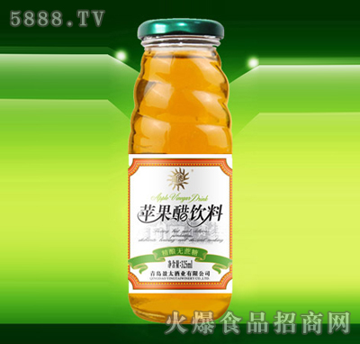 盈太蘋果醋飲料325ml無蔗糖