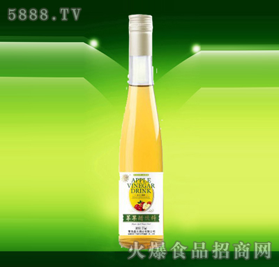 盈太蘋果醋飲料錐形瓶裝325ml