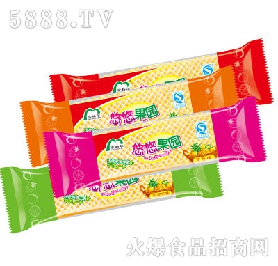 蒙格爾悠悠果園果味夾心餅干