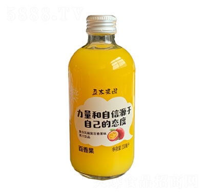 盈太果園復合乳酸菌百香果味果汁飲品330ml