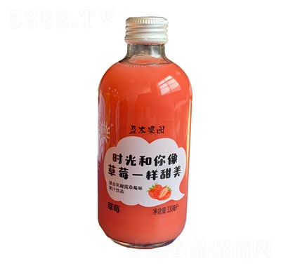 盈太果園復合乳酸菌草莓味果汁飲品330ml