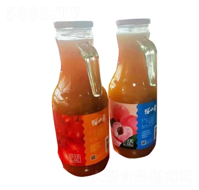 ��ɽ�㲣��ƿ��֭1.48L