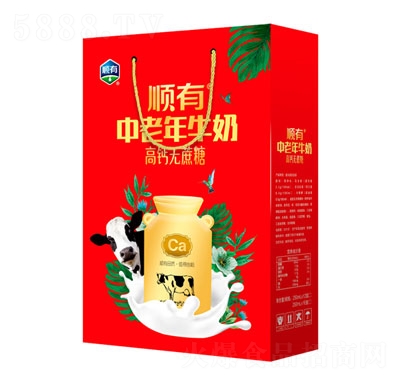 順有中老年牛奶禮盒