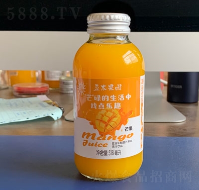 盈太果園復合乳酸菌芒果味果汁飲品318ml