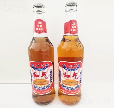 小白蘭京味老汽水碳酸飲料520ml夏季冷飲