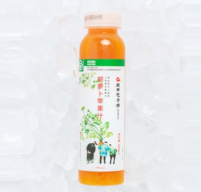 中原紅胡蘿卜蘋果汁果汁飲料