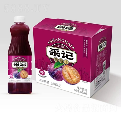 �Ϻ���ӛ��÷֭��֭���1.25LX6ƿ