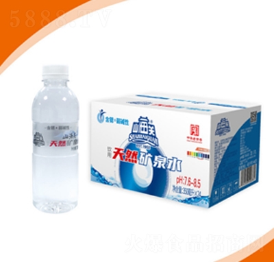 ɽ���P(gu��n)��Ȼ�VȪˮ350mlX24ƿ