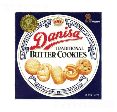 Danisa�ʹڵ��������72g�Y���bɸ��c(di��n)���e��ʳ