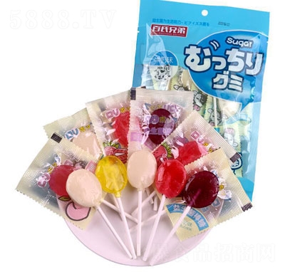 百氏兄弟牛奶益生菌棒棒糖兒童糖果