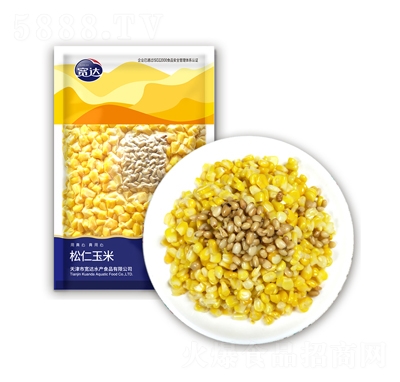 寬達松仁玉米400g速凍食品招商代理
