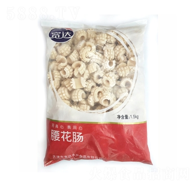 寬達腰花腸1.5kg速凍食品招商代理
