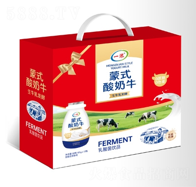 一濃蒙氏酸奶牛乳酸菌飲品185g×12