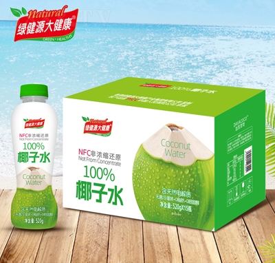 �G��Դ�󽡿�100%Ҭ��ˮ520gX15ƿ