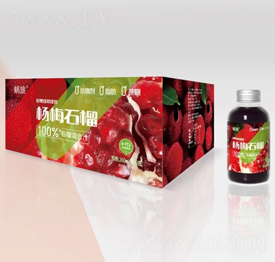 ΁�×�÷ʯ��100%ʯ����֭260mlX8ƿ����