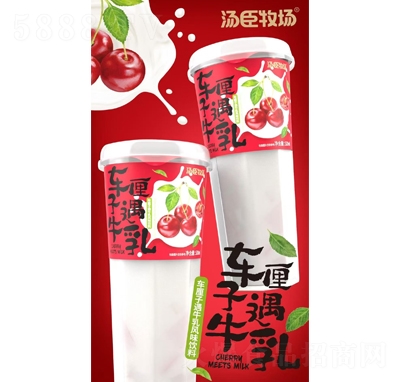 湯臣牧場車厘子遇牛乳風(fēng)味飲品520ml