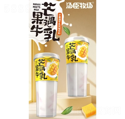 湯臣牧場芒果遇牛乳風(fēng)味飲品520ml