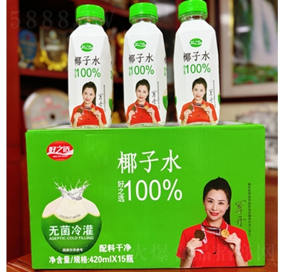 ��֮�x100%Ҭ��ˮ420mlX15ƿ