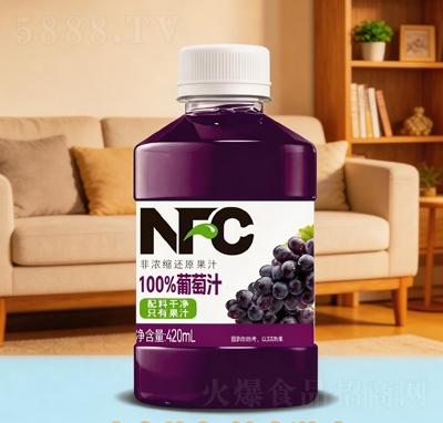 ����NFC100%����֭420ml����
