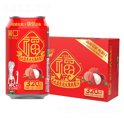 �Ͽ�6������Ԫ������֭310ml��֦֭�����ϯ��