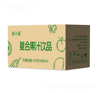 ��Сݮ��(f��)�Ϲ�֭�Ʒ200gx24��