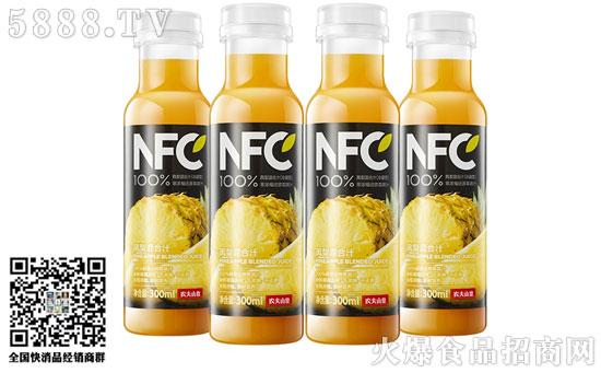 農(nóng)夫山泉推出了一款低溫NFC果汁新品——鳳梨混合汁 農(nóng)夫山泉推出了一款低溫NFC果汁新品——鳳梨混合汁
