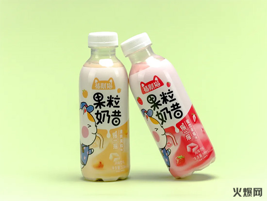 福財(cái)貓果粒奶昔 福財(cái)貓果粒奶昔